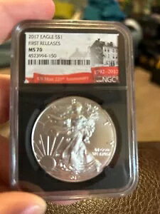 2017 Vo[ C[O $1 MS 70 NGC 񃊃[Xč 225 NLOubN