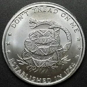 Don't Tread On Me - 1IX .999 t@CVo[ Eh