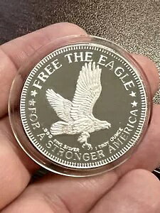 Free The Eagle For A Stronger America 1�I���X �t�@�C�� �V���o�[ �v���[�t �R�C�� �����J�[��