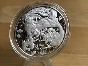 Rusalka Water Spirit Slavic Bestiary 1�I���X �V���o�[�R�C���ACOA�t���̌����ȃR�C���B