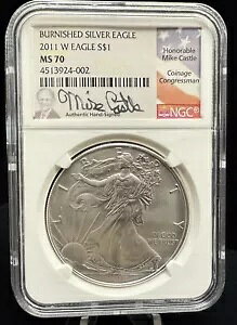 2011-W $1 oVo[ C[O NGC MS-70 }CN LbX VOl`[