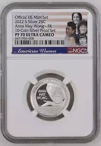 2022 S Ai C EH Vo[ 25C NGC PF 70 Eg JI