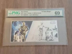 PMG X^[ EH[Y 2018 jEG 1 h C-3PO @ R2-D2 5g .999 Vo[