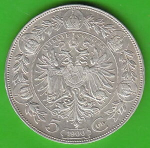 �R�C�� �V���o�[ �I�[�X�g���A 5 �N���E�� 1900 �� VF Pretty Franz-Josef I nswleipzig