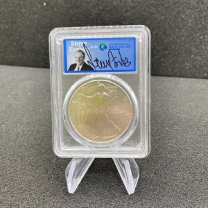 �X�e�B�[�u �t�H�[�u�X �I�[�g�O���t 2023 �A�����J�� �V���o�[ �C�[�O�� BU �������� PCGS BU IMEX