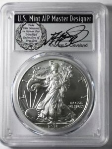 2018 $1 Vo[ AJ C[O PCGS MS70  g[}X N[uh