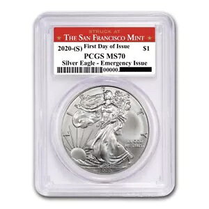 2020 (S) 1 IX Vo[ AJ C[O RC PCGS MS70 FDOI SF xً}s