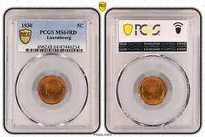 NZuN 5 Z`[g UNC RC 1930 N KM#291-1 V[bg PCGS MS64