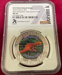 �N�b�N���� 2022 �B�����V���[�Y �j���[�n���v�V���[ NGC MS70 7K �������x��
