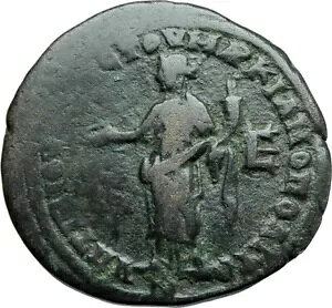 SEVERUS ALEXANDER JULIA MAMAEA 古代マルシアノポリス ローマ コイン HOMONOIA i78943