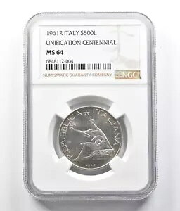 1961 R C^A 500  Vo[ 100 NLO MS64 NGC *7033