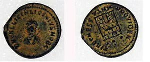 306-337 AD �w���N���A �R���X�^���e�B�k�X 2 �� �J�G�T�� �L�����v �Q�[�g MHTE �{���̃��[�} �R�C��