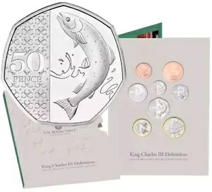 2023 KING CHARLES ����� 8 �R�C���Z�b�g 2023 �v���C�x�[�g �A�g�����e�B�b�N �T�[���� 50p �R�C���t��