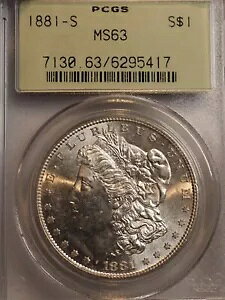 1881 S [K Vo[ _[ **PCGS MS63**iCX RC**OGH GEN 3 CAPSULE 5417
