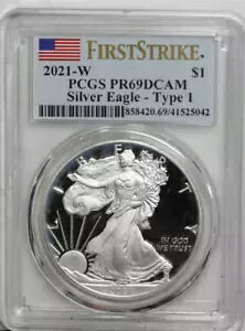 2021w US Vo[ C[O (^Cv 1) t@[Xg XgCN (tbO) PCGS PF69DC