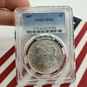 1887 PCGS MS63 K _[ Vo[ RC $1 oeB Eh C[O n A