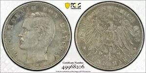 1903 D 5mk PCGS �N���[�j���O�ς� XF �f�B�e�[�� �o�C�G����