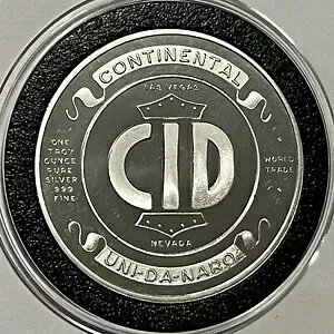 1985 �R���`�l���^�� UNI-DA-NARO ���B���e�[�W ���A �R�C�� 1 �g���C�I���X .999 �t�@�C�� �V���o�[ ���E���h