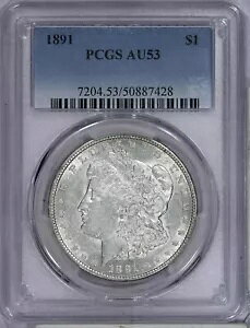 1891 [K Vo[ h 1 h PCGS AU53