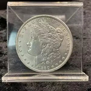 1890-P $1 �����K�� �V���o�[ �_���[ �` �t�B���f���t�B�A������ USA �R�C�� �` BLAST WHITE AU �`