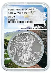 2017 W o[jbV Vo[ C[O NGC MS70 - Eagle Picture Core - POP 129