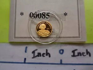 �N���X�g�t�@�[ �R�����o�X �A�����J 2000 .5 �O���� 14KT .585 �S�[���h �R�C�� COA ���A #V-A