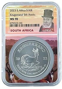 2023 S AtJ 1oz Vo[ 5 NLON[K[h NGC MS70 N[K[ RA POP 166