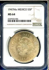 1947 Mo LVR NGC MS64 Vo[ 5 y\ S5P VR y\ RC NAEebN MS-64