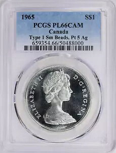 1965 Ji_ Vo[ h PCGS PL66CAM JI PL 66CAM ^Cv 1 X[ r[Y Pt.5