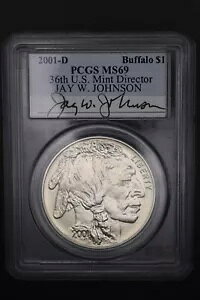 2001-P �o�b�t�@���[ MS69 �V���o�[ �_���[ �� 36 ��č������ǒ��W�F�C W. �W�����\����������