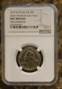 2019 W 25c pVtBbN HP O[g AJ RC ng NGC UNC ڍ OBV _[W G[