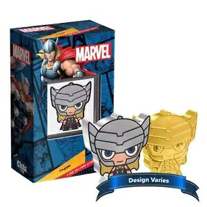 2023 Marvel Thor 1 oz Silver Chibi By NZ Mintage of 2000 �������C�Z���X...