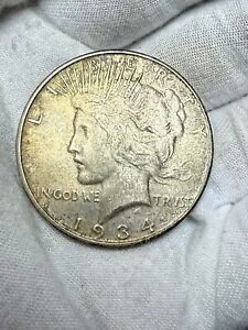 1934 D �s�[�X�_���[ AU ������ 90% �V���o�[ 1 �h�� �R�C�� �g�[�� C79