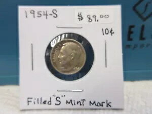 �t�B���h�~���g�}�[�N 1954-S DIME 10 �Z���g�R�C��