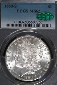1880 S K h PCGS MS62 CAC -PQ CAC RCɂĂ͑̃XgmFĂ-