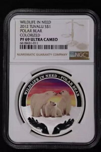 2012 co 쐶KvƂĂVN} 1 IX 0.999 Vo[ RC - NGC PF 69 UC