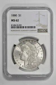 1880 $1 K h Vo[ NGC MS 62 zCg RCAVz_[t