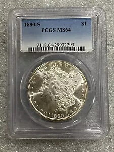 1880 S [K Vo[ _[ PCGS MS64 ~~ Proofish Look ~~ (293)
