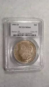 1904 O �����K�� �h�� PCGS MS64 �����ʂ� 1 �h�� �R�C�������i�Ŕ̔����܂�!