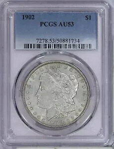 1902 [K Vo[ h 1 h PCGS AU53