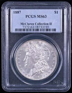 1887 [K Vo[ _[ - PCGS MS63 - }N[ RNV II - PB10