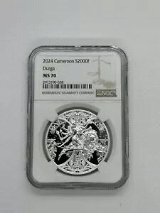 2024 �J�����[�� �q���h�D�[���̏��_�h�D���K 1 �I���X �V���o�[ NGC MS 70�B9,999 �~���e�[�W
