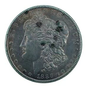 1886 ���[�K�� �_���[ 90% �V���o�[ ���ʃs���N���������g�[�� Unc�B�R�C�� #1343