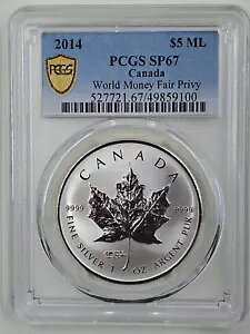 2014 $5 ML PCGS SP67 Ji_ [h }l[ tFA vCB