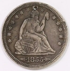 1855-P �A���[�Y 25C �V���o�[ �V�[�e�b�h ���o�e�B �N�H�[�^�[ �_���[ VF �f�B�e�[�� (������) �č��R�C��
