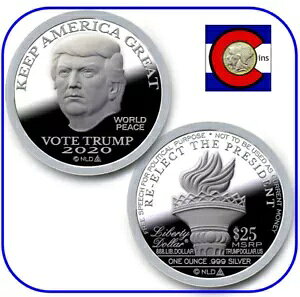 2020 �g�����v �v���[�t ���C�N �V���o�[ ���o�e�B �h�� - Keep America Great - �J�v�Z������