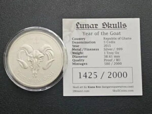 2015 5 Cedis K[i LUNAR SKULLS M  1 IX Vo[ RC ؖt