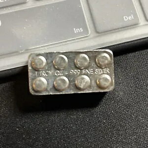 MONARCH PRECIOUS METALS ���S �u���b�N �X�^�b�J�[ 1 �I���X 999 �V���o�[ �A�[�g �o�[