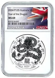 2024 I[XgA 1 IX Vo[ i[ hS NGC MS69 - x