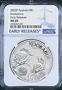 2023 P I[XgA 1 IX .9999 Vo[CJZ~ NGC MS 69 $1 RC ER u[x
